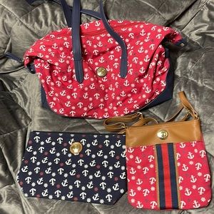 Tommy Hilfiger Canvas Bag Set